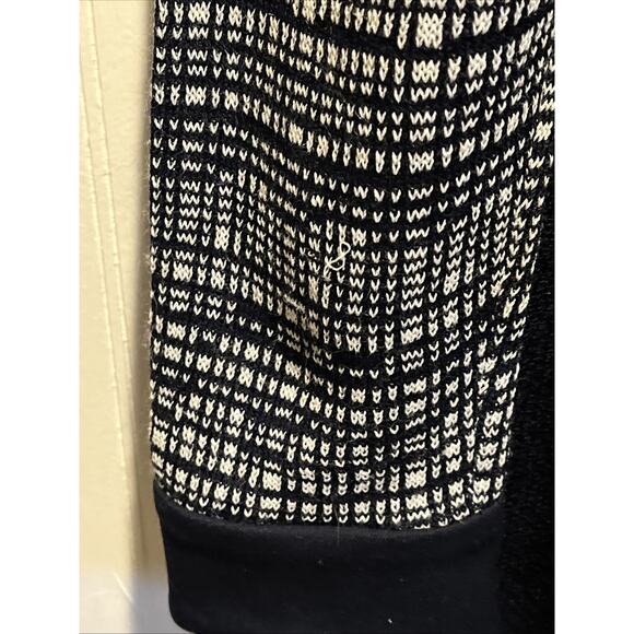 Vtg St John 2pc Skirt Suit Navy Blue Santana Knit Zip Front Jacket Size 2 Fringe - Picture 8 of 16